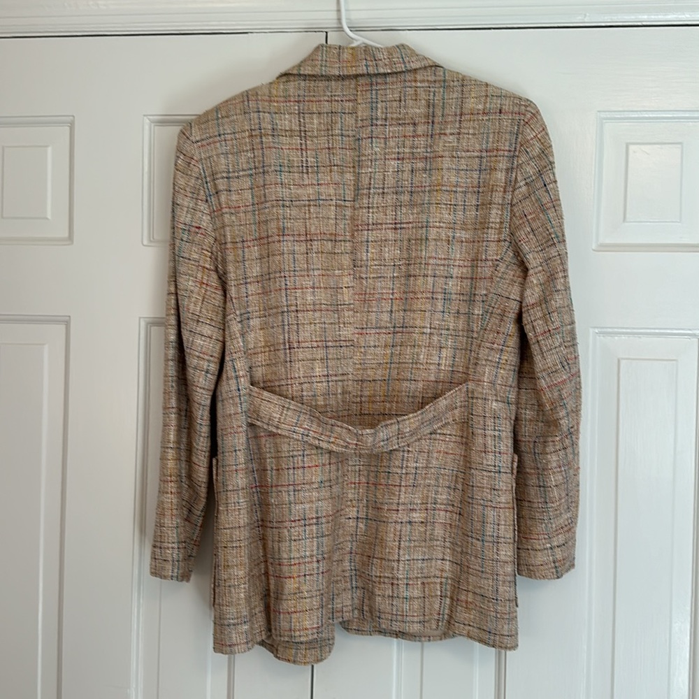 Neiman Marcus Silk Tweed Blazer - Picture 7 of 13